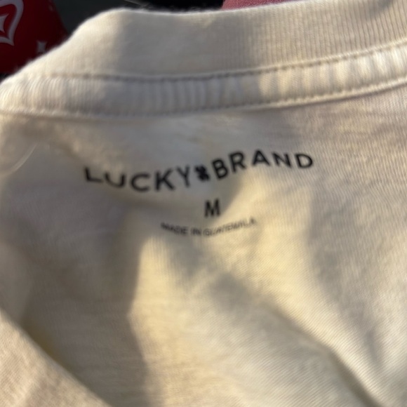 NWT Lucky Brand men’s t shirt USA flag size Medium - Picture 5 of 5